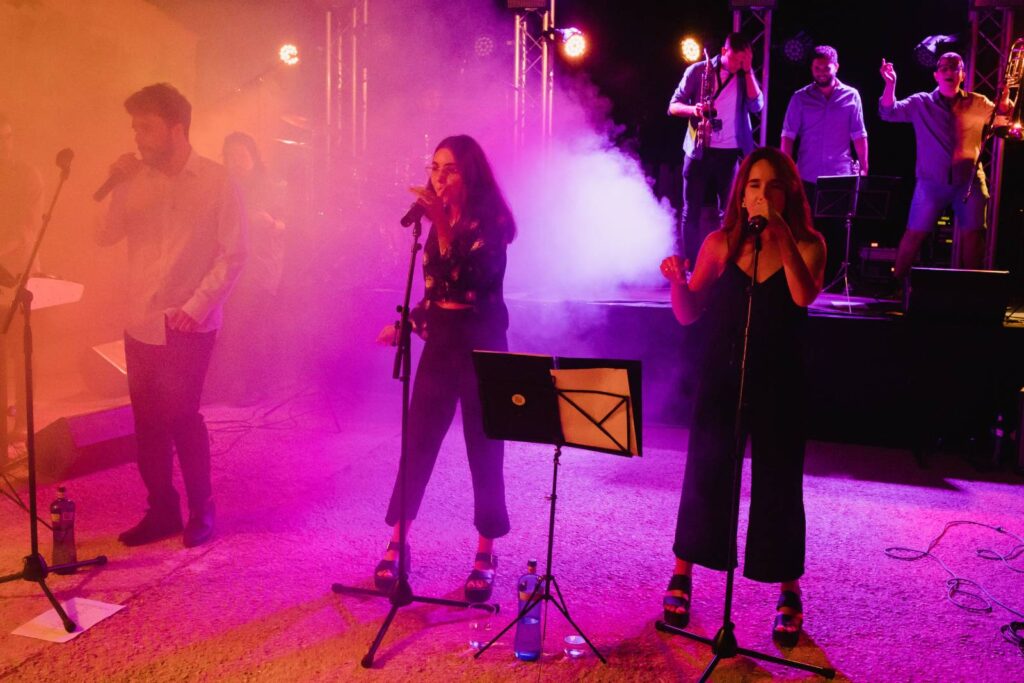 Detalle de Actuación musical en Celebración Boda en Finca Son Salomo Menorca