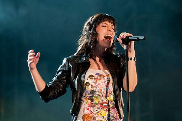 Oreja de Van Gogh en concierto. Alquiler de equipos de iluminación y sonido para conciertos en Menorca. 