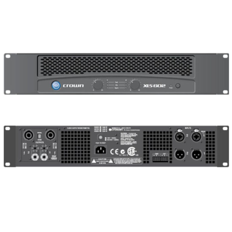 CROWN XLS 602 - Etapa de potencia 2x600watts RMS a 4ohms - Imagen 2