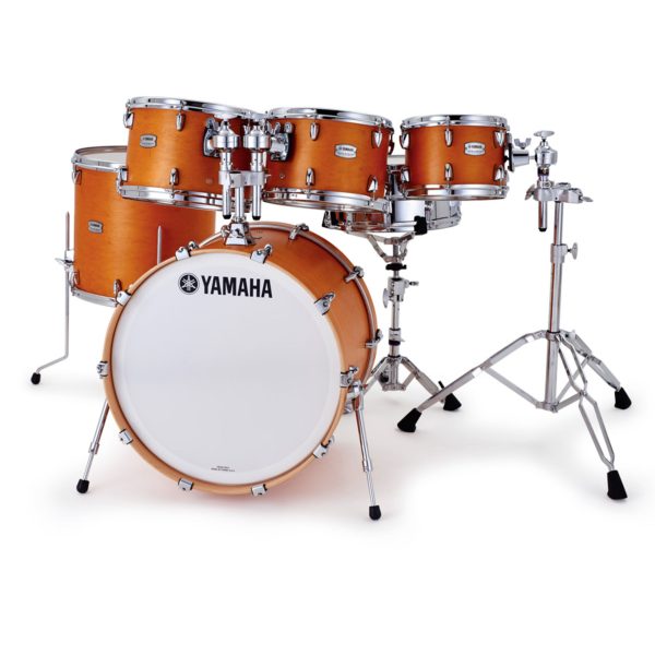 YAMAHA MAPLE CUSTOM ABSOLUTE Bateria 5 PIEZAS - Kick 18" /Tom 10" /Tom 12" /Tom 14" / + Hardware (Moqueta, Sillin, Pedal, Snare, Hithat, 3x Cymbals, Tx2Tom + Floor Tom)