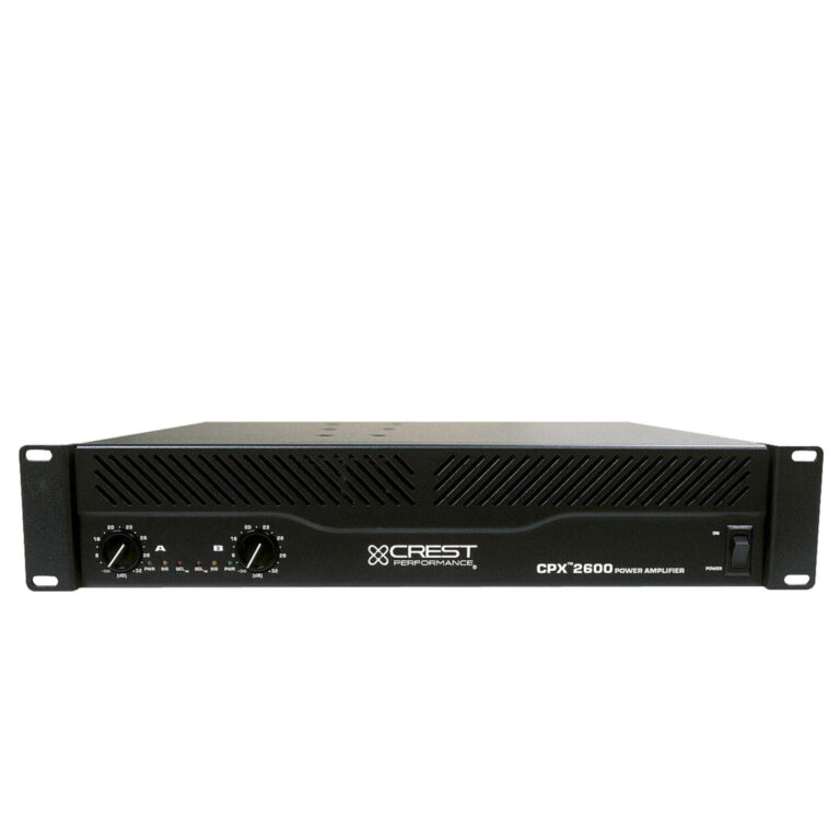 CREST AUDIO CPX 2600 - Etapa de potencia 2x900watts RMS a 4ohms