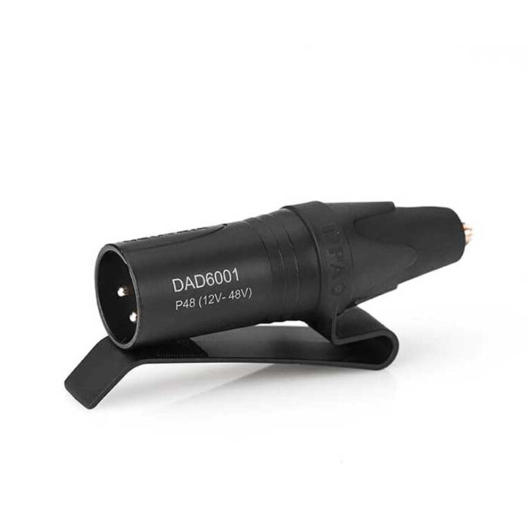 DPA DAD6001-BC - Adaptador MicroDot a XLR. Con pinza cinturón