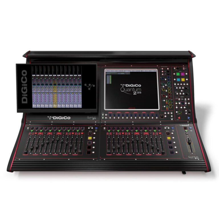 DiGiCO QUANTUM 225 - Mixer Digital 72ch + 36out 48/96Khz -Madi + Pack Waves