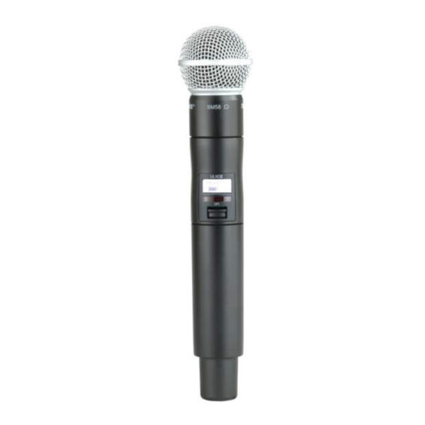 SHURE QLXD2/SM58 - Emisor inalámbrico de mano con capsula SM58 para receptores QLXD4 - H51 (534-598 MHz) - Imagen 2