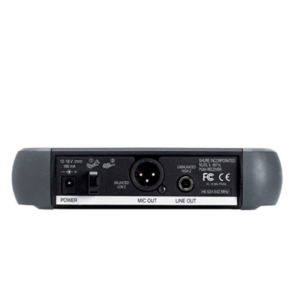 SHURE PGX4 - Receptor para emisores inalámbrico SHURE PGX2 - Imagen 2