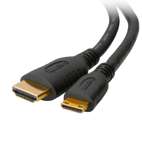 HDMI - Cable 1x  HDMI (Standard) @  1x HDMI (Mini) - Imagen 2