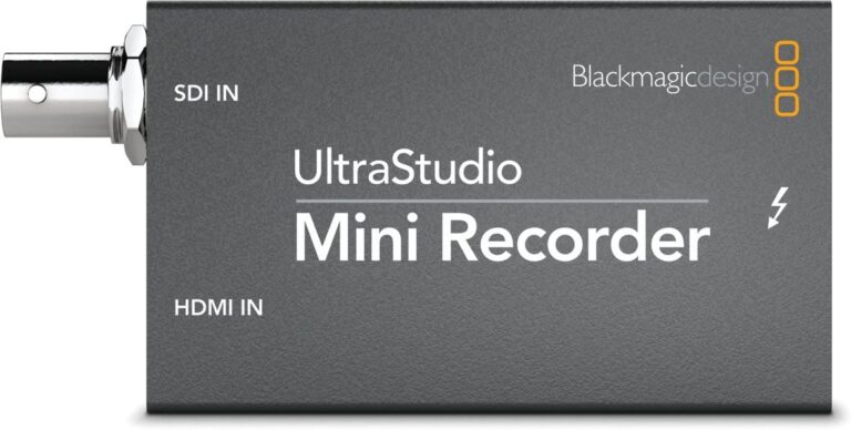 BLACKMAGIC UltraStudio Recorder - Capturadora Thunderbolt 3 - SDI 3G/HDMI - Imagen 2