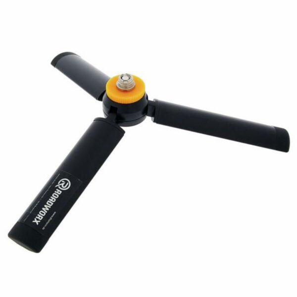 Roadworx Tripode pequeño, para cámaras y micros con rosca adaptadora