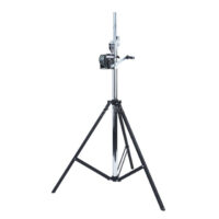 LIGHTMAXX LS-4000 PRO - Torre de elevación para iluminación altura ajustable de 1,75 a 4m. Max. 85Kg