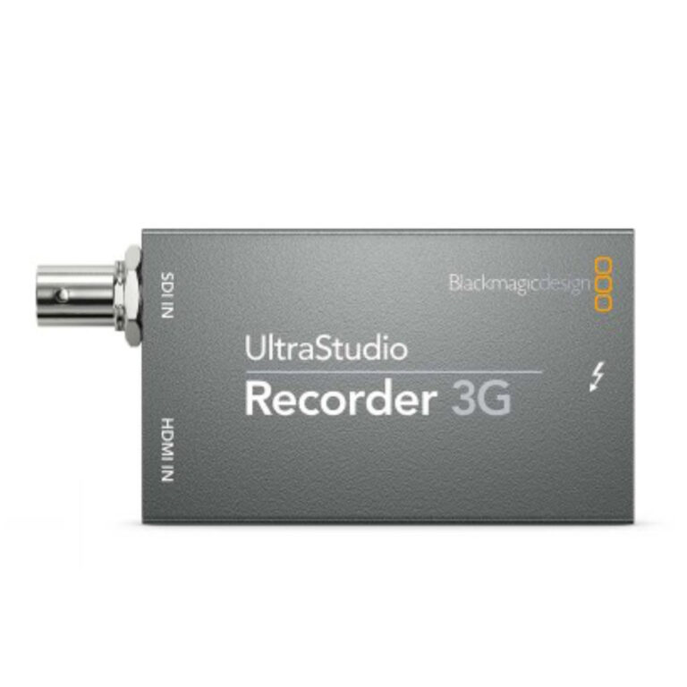 BLACKMAGIC UltraStudio Recorder 3G - Capturadora Thunderbolt 3 - SDI 3G/HDMI