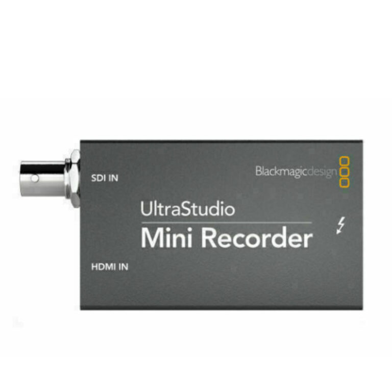 BLACKMAGIC UltraStudio Recorder - Capturadora Thunderbolt 3 - SDI 3G/HDMI
