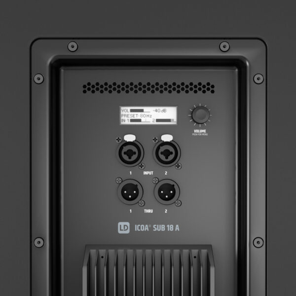 LD SYSTEMS ICOA SUB 18 A - Subwoofer PA con reflejo de bajos de 18" - Imagen 3
