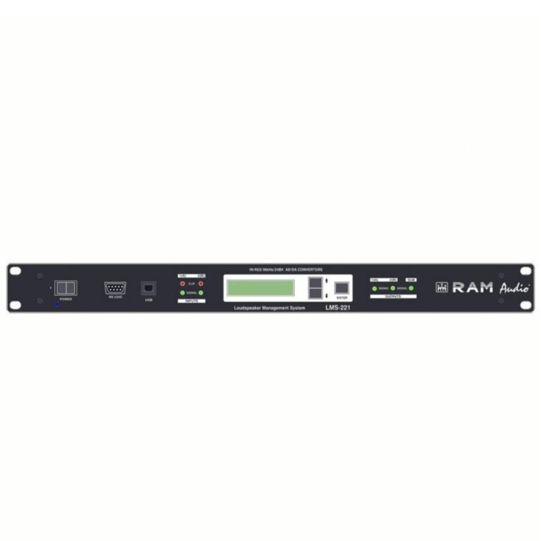 RAM AUDIO LMS-221 - Procesador de Altavoces 2in/3out