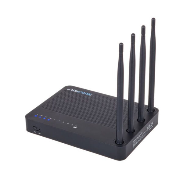 ROUTER - SWISSONIC - Router inalámbrico de doble banda (2,4 y 5 GHz) - Imagen 2