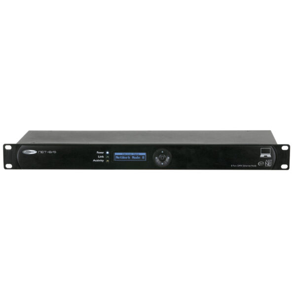 SHOWTEC NET-8/5 - Nodo de 8 Universos Art-Net/Kling-Net, con XLR de 5 pin