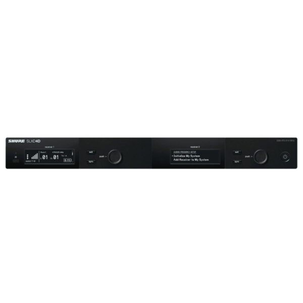 SHURE SLXD-4D - Receptor Doble para emisores inalámbricos SLXD