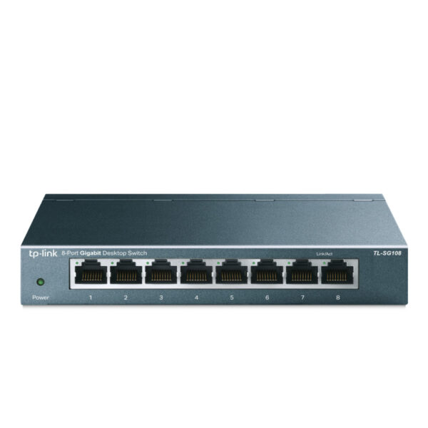 SWITCH 8-PORT GIGABIT - Switch con 8 puertos RJ45 (TL-SG108)