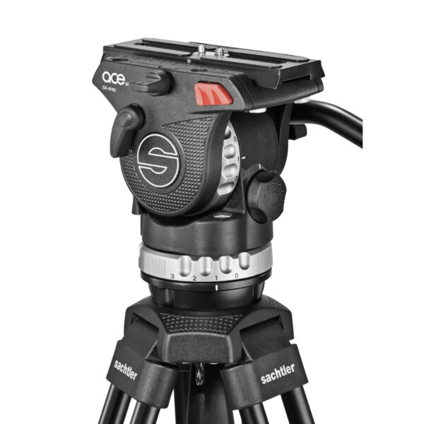 SACHTLER ACE M MS  - Trípode de aluminio con cabezal fluido - Imagen 2
