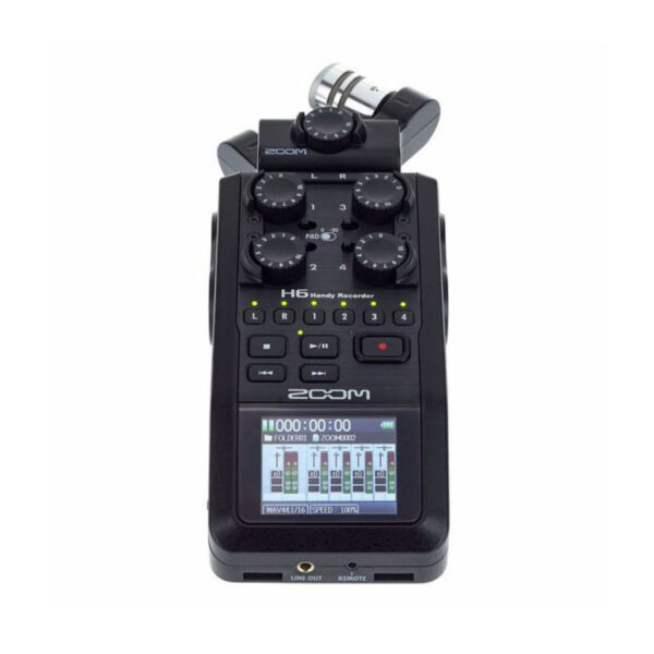 ZOOM H6 Handy Recorder - Grabador de audio portátil de 6 pistas