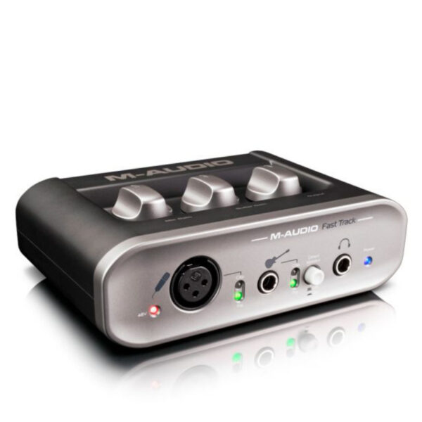 M-AUDIO Fast Track interfaz de grabación para ordenador