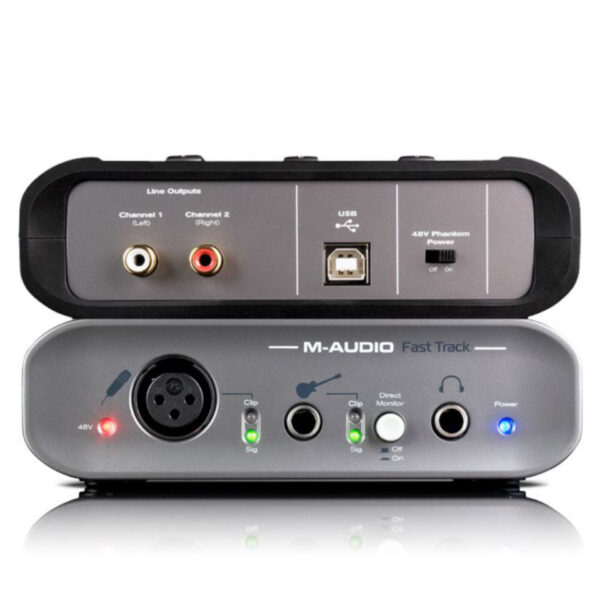 M-AUDIO Fast Track interfaz de grabación para ordenador - Imagen 2
