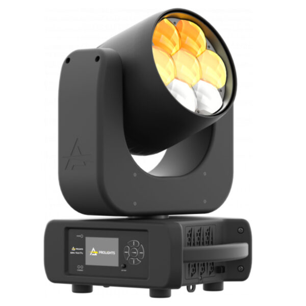 PROLIGHTS ASTRA WASH 7 Pix - Cabeza móvil Wash Multiled 7x40W RGBW/FC Pixel, 4~56° Zoom