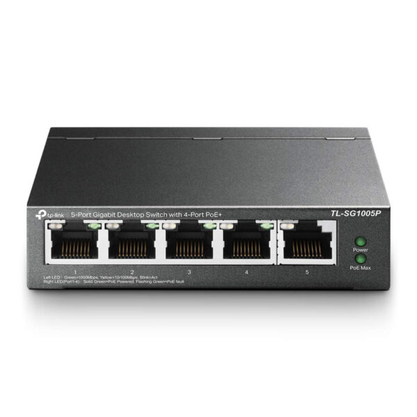 SWITCH 5-PORT GIGABIT - Switch con 5 puertos RJ45 (TL-SG1005P)