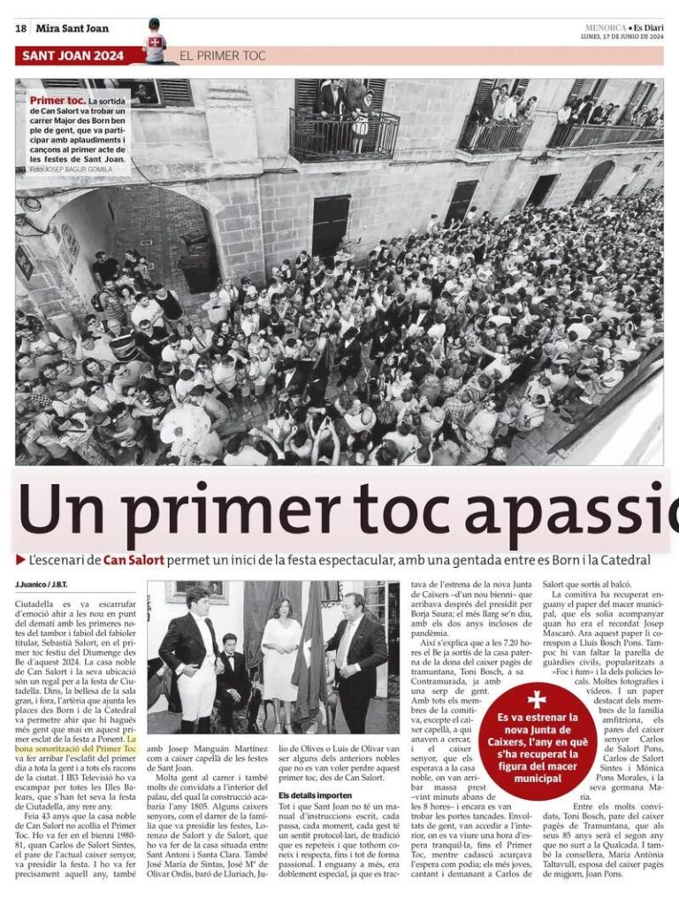 bona sonorización Sant Joan