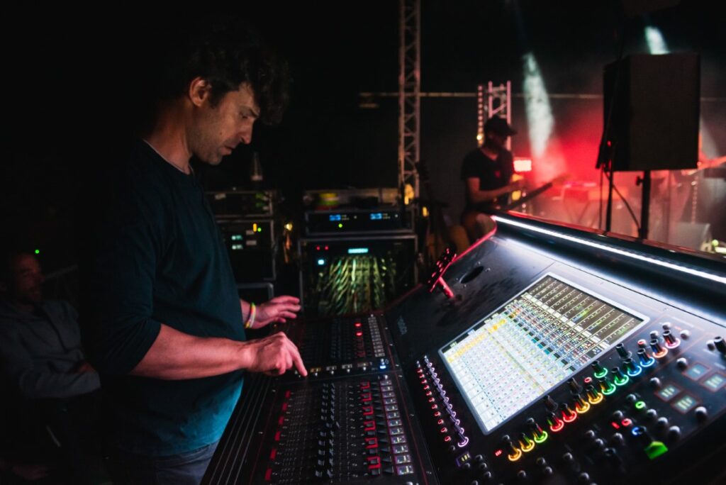 Técnico de Acústic Menorca Concierto de sopa de cabra 2024 en Menorca