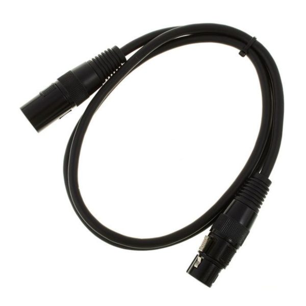 Cable DMX 1,5m/3Pin - XLR-M @ XLR-H