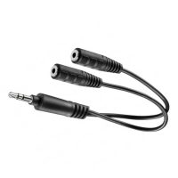 Cable MiniJack Stereo @  MiniJack (H) DOBLE