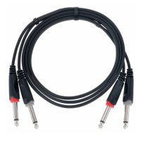 Cable 2x JACK (M) @ 2x JACK (M) mono