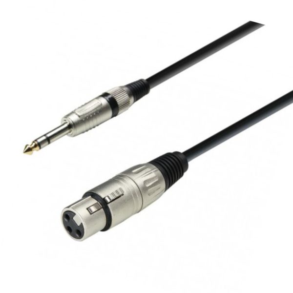Cable JACK Stereo @  XLR (H)