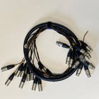 MANGUERA Multiconector Audio  11x  XLR H 3Pin @ 11x  XLR M 3Pin