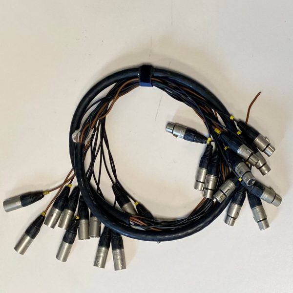 MANGUERA Multiconector Audio  11x  XLR H 3Pin @ 11x  XLR M 3Pin
