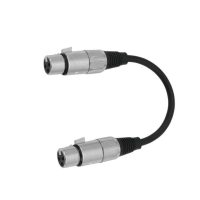 Cable adaptador  XLR (H) @  XLR (H)