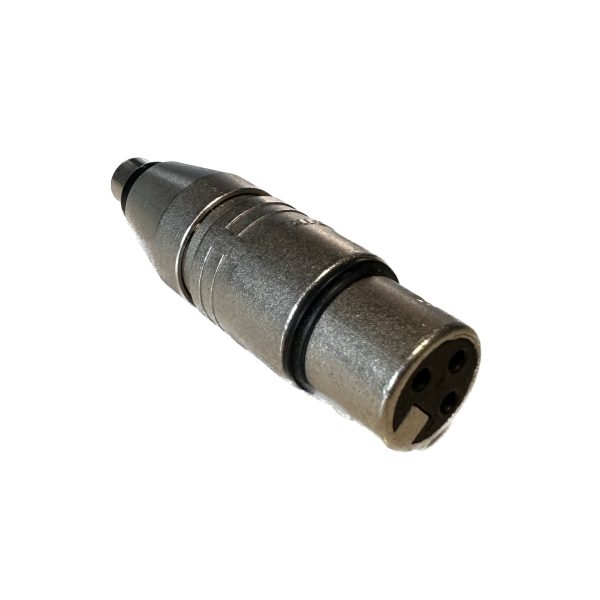ADAPTADOR RCA Hembra @ XLR Hembra