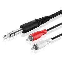 Cable 2 x RCA @ JACK (M) Stereo