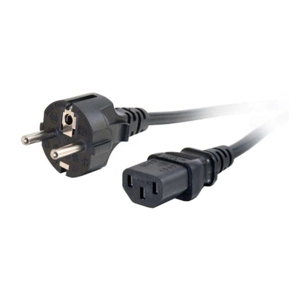 Cable iec a Schuko