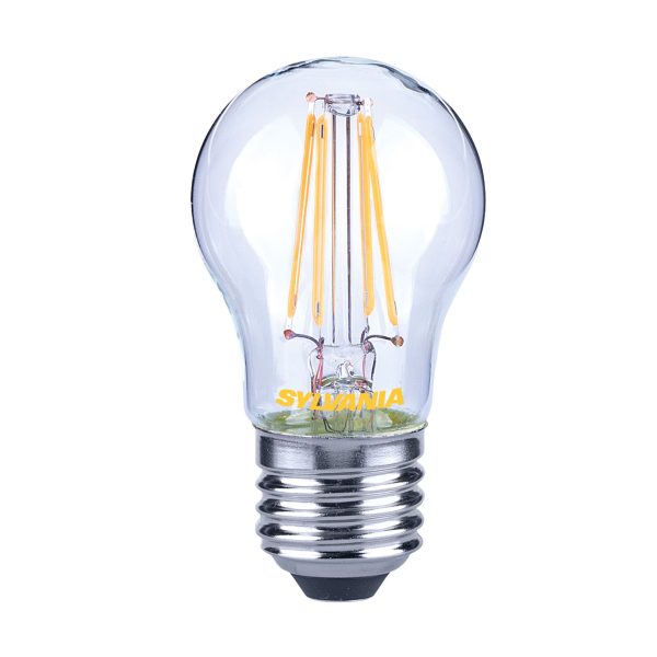 Bombilla LED Sylvania Toledo RT Ball V5 – 4,5 W, Filamento recto, 470 lm, E27, 2700 K (Regulable)