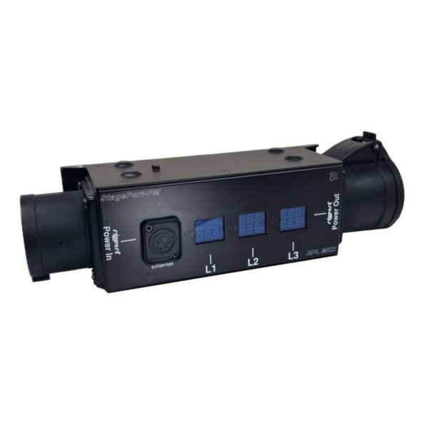 Rigport RPL16-PM - Monitor de potencia trifásico – CEE 16A / IP54 / display digital