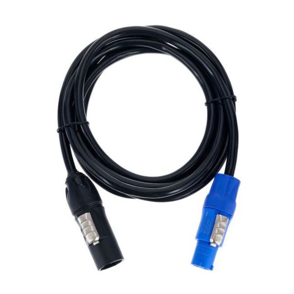 Cable Powercon 2,5 m – True1 (entrada) a Powercon azul (salida)