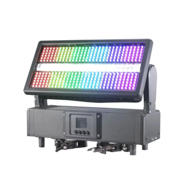 SLS-ARC/STROBE 800IP- Estrobo / Wash LED IP65 potente 360X1W(RGBA) + 24 LED de 10W WHITE + 24 LED DE 8W(RGBS