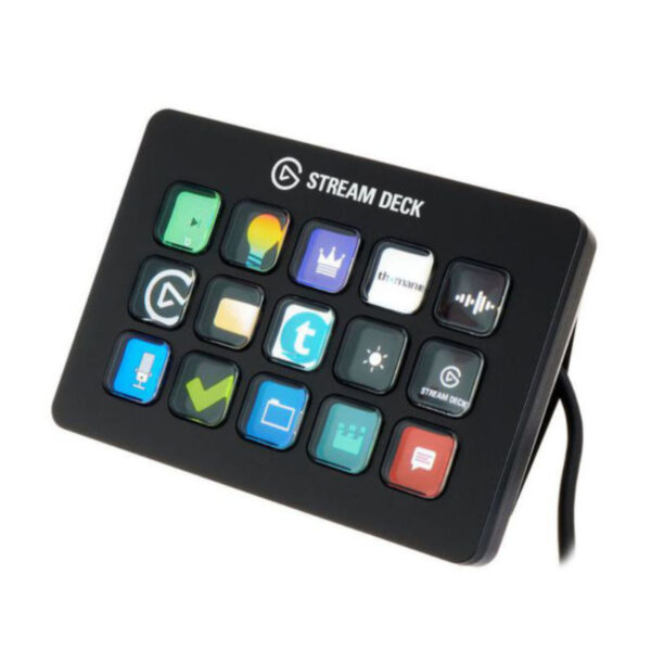 STREAM DECK elgato - Controlador USB con 15 selectores.