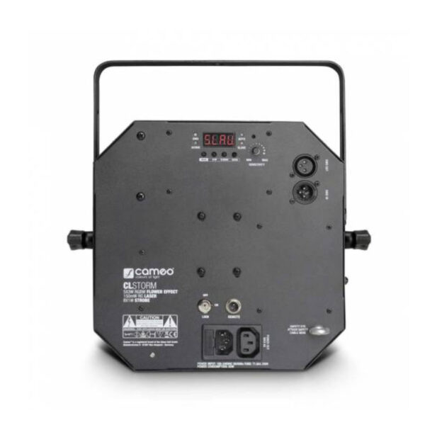 CAMEO CL STORM - Efecto de luces 3 en 1, 5 x 3 W RGBWA derby, estrobo y láser grating - Imagen 6