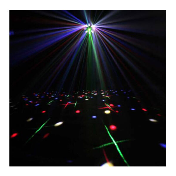 CAMEO CL STORM - Efecto de luces 3 en 1, 5 x 3 W RGBWA derby, estrobo y láser grating - Imagen 3