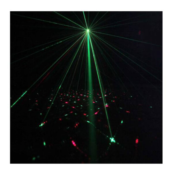 CAMEO CL STORM - Efecto de luces 3 en 1, 5 x 3 W RGBWA derby, estrobo y láser grating - Imagen 2