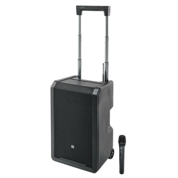 LD SYSTEMS ANNY 10 - Altavoz Bluetooth Portátil Alimentado con Batería de 10" con Micro de Mano