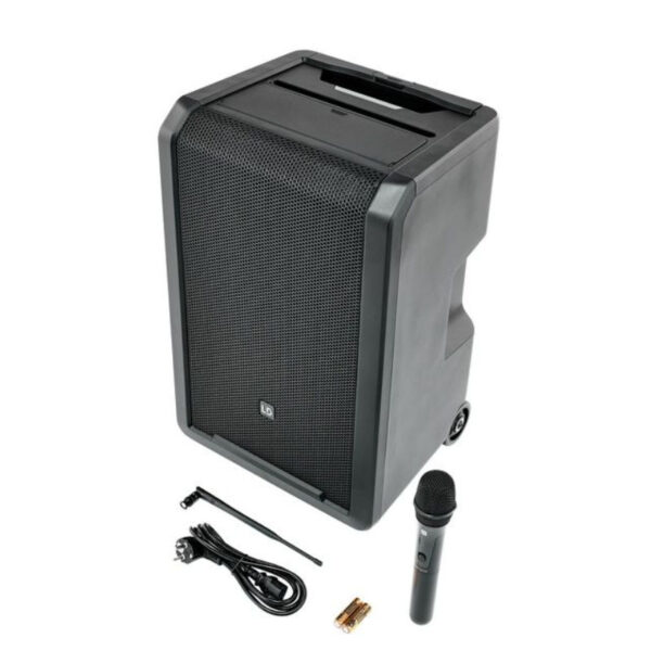 LD SYSTEMS ANNY 10 - Altavoz Bluetooth Portátil Alimentado con Batería de 10" con Micro de Mano - Imagen 2